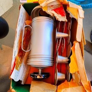 Vintage mirro cookie press